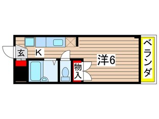 シャトル船原１の物件間取画像